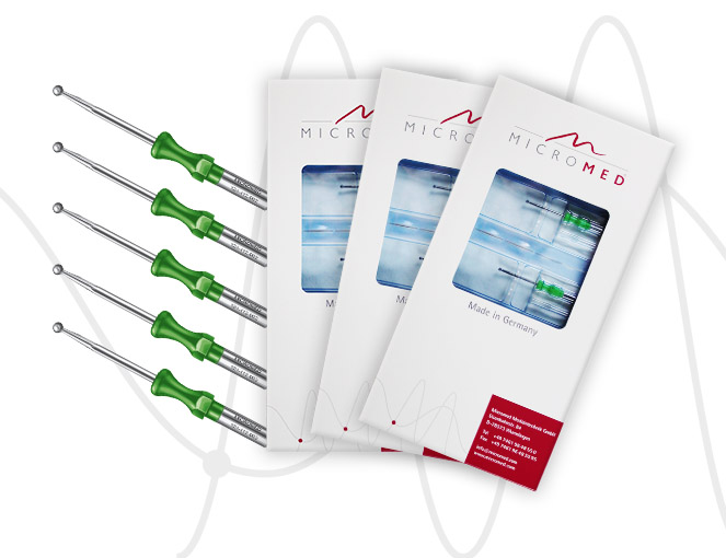 124-412-002 Kugelelektrode (5 Stück) in Einmalverpackung